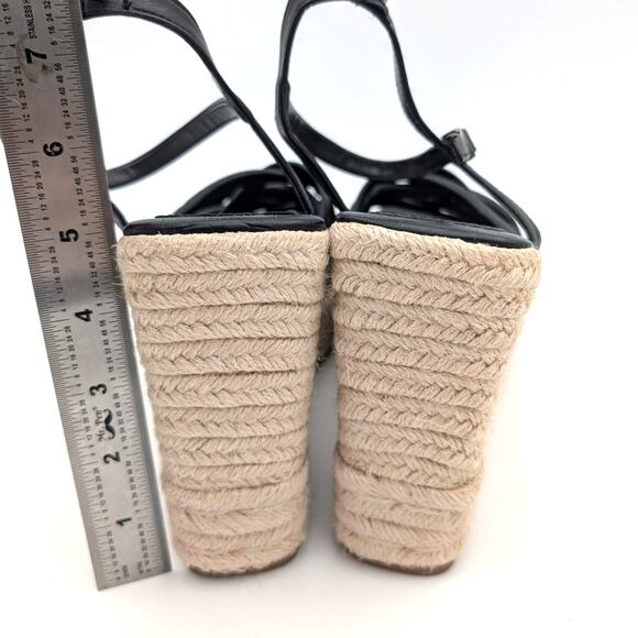 Circus NY Irene Strappy Espadrille Platform Wedge Sandals Women's Size US9.5M - Picture 4 of 11